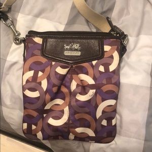 Coach cross body purse